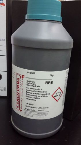 Sodium sulphide nonahydrate rpe 1kg carlo erba for sale