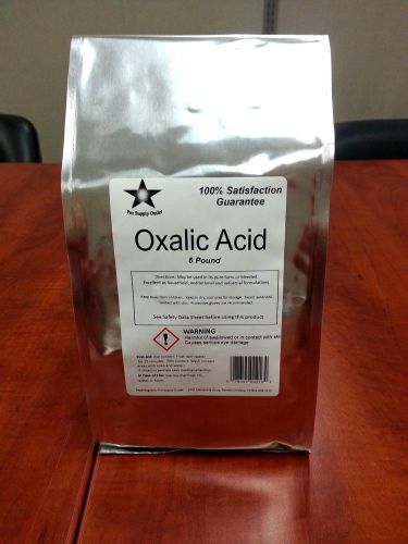 Oxalic acid 5 lb pack w/ free shipping! for sale