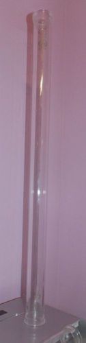 Pyrex Glass tube 1 1/2&#034; X 30&#034; Thick wall - Vintage 05247