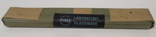 Lot of (2 per package) pyrex laboratory glassware 8620 tubes 19 x 25 x 30 mm for sale