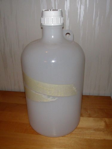 Nalgene 2 Gallon Narrow Mouth Storage Jug Bottle LPDE with Screw on Lid