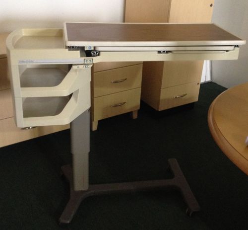 Hill-rom patient mate hospital overbed table - model 632-f for sale