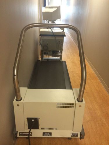 Quinton 4500 stress test system complete with st-55 treadmill with bp monitor for sale