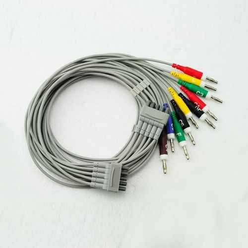 New sale 10 lead ** ecg/ekg cable with leadwire for ge marquette 5a+ for sale
