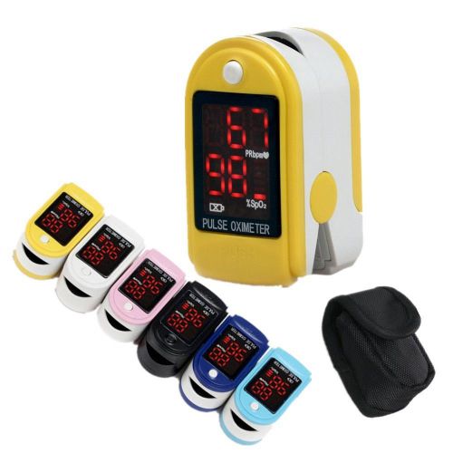 Health blood oxygen monitor spo2 pr contec cms 50dl ce&amp;fda bag/case warranty for sale