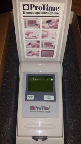 Itc protime® microcoagulation professional system model# l-11-01-01 new/open box for sale