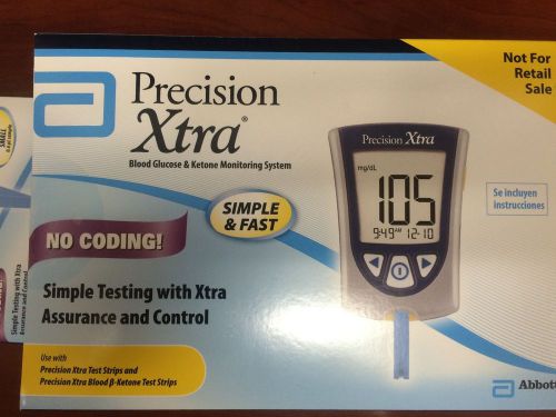 Precision Xtra Blood Glucose and Ketone Monitoring System+2XBlood Glucose Strips