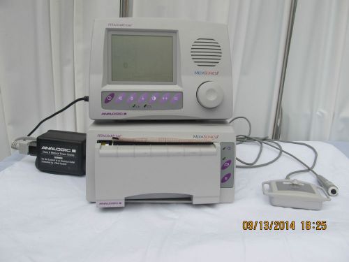 Analogic medasonics fetalgard lite twins fetal ultrasound fetal monitor for sale