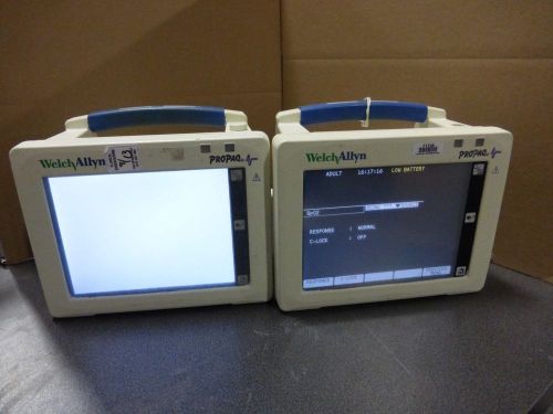 Welch Allyn ProPaq CS 246 Patient Monitor lot of 2