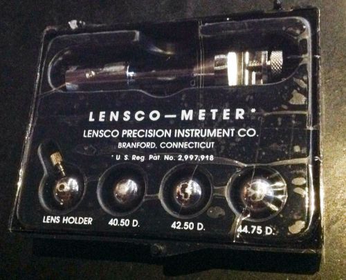 LENSCO Meter Keratometer Accuracy Tester / Calibration Set