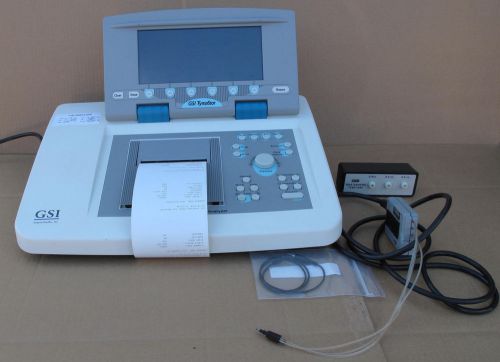 Gsi tympstar v.2 middle ear analyzer (tympanometer) has current calibration for sale