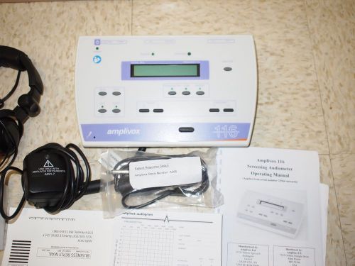 Amplivox 116 Audiometer with headphones