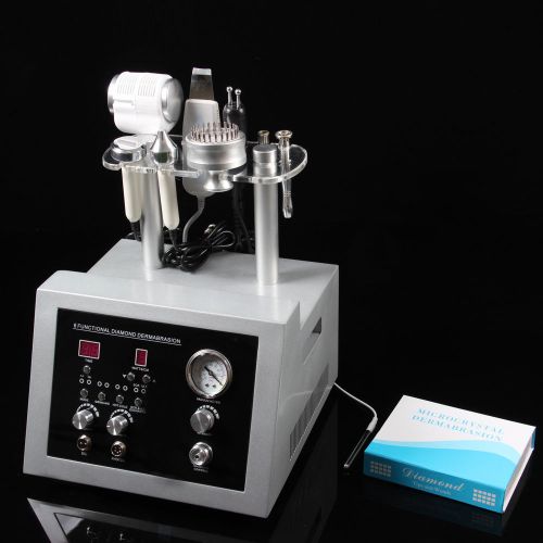 Pro 6-1 Ultrasound Scrubber Peeling Hot&amp;Cold Hammer Diamond Dermabrasion Machine