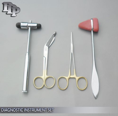 4 PCS DIAGNOSTIC INSTRUMENT SETS Chiropractic Physical