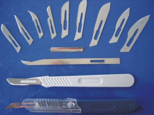 Surgical blades carbon steel size 10 100/bx for sale