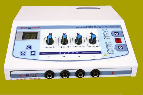 Electrotherapy Machine, Physical Therapy, 4 Channel DynoPulse Better Product E1