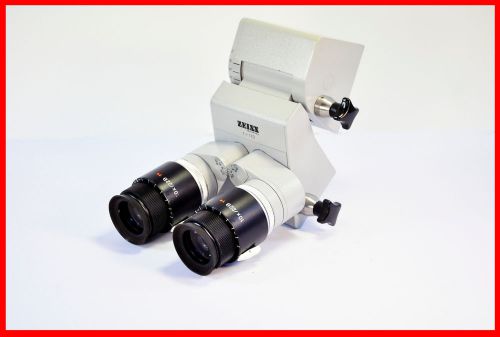 Carl Zeiss f=170 Binocular Inclinable SurgicalMicroscope Head w/10x/22B T*Optics