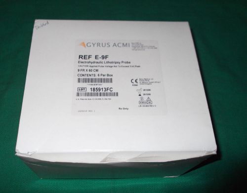 Gyrus Acmi E-9F Electrohydraulic Lithotripsy Probe (Box of 6)