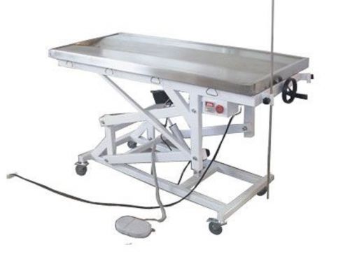 Veterinary surgical table dh11 electric lift stainless steel tilting top new for sale
