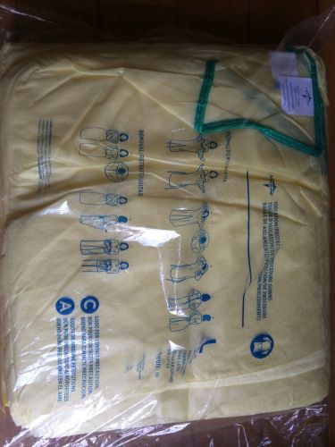 MEDLINE LARGE ISOLATION PROTECTIVE PROCEDURE GOWNS QTY 20  NEW IN PACKAGE