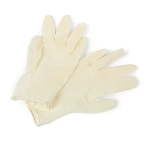 Curad Examination Gloves - Medium Size - Powder-free, Textured - Latex (cur8105)