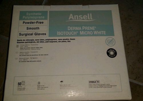 Ansell Derma Prene I so touch Micro White Size 9 Box of 50 20685990