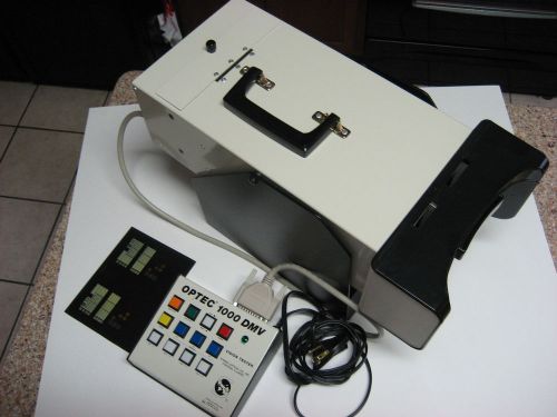 Stereo Optical Optec 1000 DMV Vision Tester With Controller / Slide