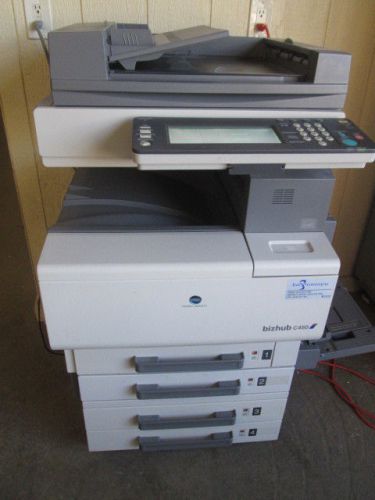 Bizhub Konica Minolta C450 C-450 Digital Color Copier Printer Scanner Fax