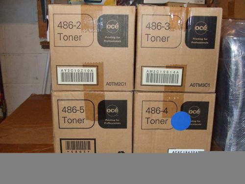 1 SETS OCE COLOR TONER   VL4522C 486-2/3/4/5 ) 1 ea. B/C/Y/M