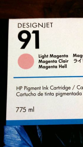 HP Design Jet 91 Pigment ink toner cartridge C9471A 775 ml Light Magenta 5 2016