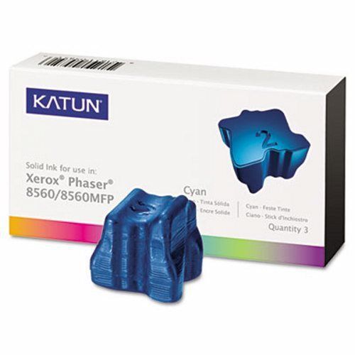 Katun KAT37991 Compatible, 3,400 Yield, 3 per Box, Cyan (KAT37991)