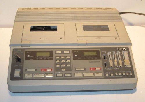 Sony BM-246 BM246 4 Track Dual Court Conference Recorder Transcriber Machine
