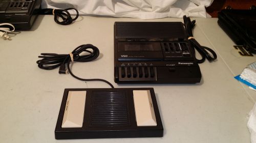 Panasonic rr-830 cassette tape transcriber &amp; foot pedal for sale