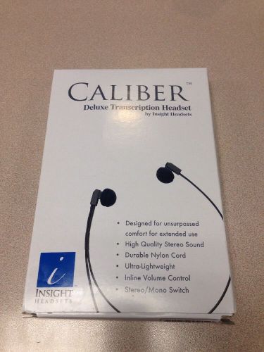 Caliber Deluxe Transcription Headset