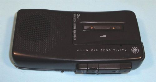 GE Model NO.3-5371A Microcassette Recorder