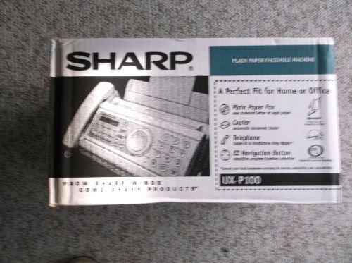 SHARP UX-P100 FAX MACHINE NEW IN UNOPENED BOX