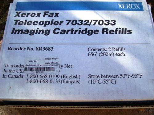 Xerox Fax Telecopier 7032/7033 Imaging Cartridge 2 Refilll Order #8R3683
