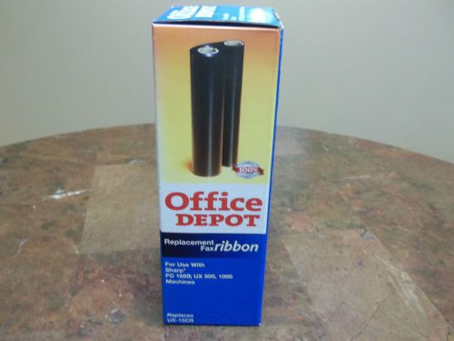 Office Depot Replacement Fax Ribbon replaces UX-15CR use with Sharp New in Box!