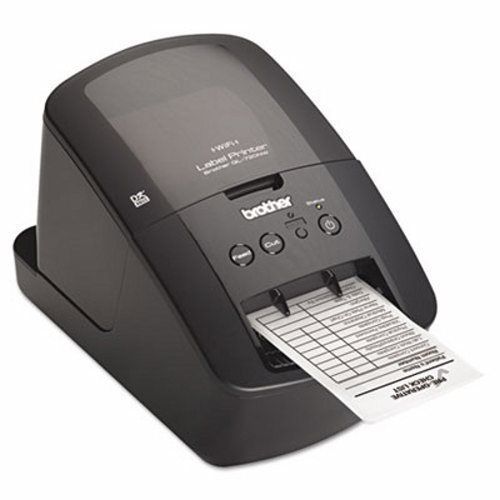 Brother QL-720NW Label Printer, 93 Labels/Minute, 5w x 9-3/8d x 6h (BRTQL720NW)