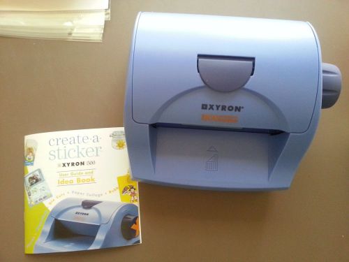 Xyron 500 create a sticker machine w booklet 18&#034; acid free perm adhesiveincluded for sale