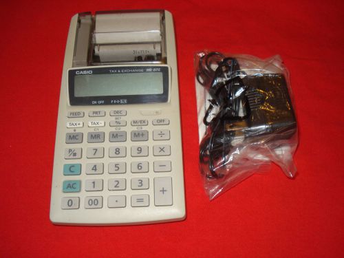 CASIO HR-8TE Electric Powered Currency Exchange and Tax Calculator Printer