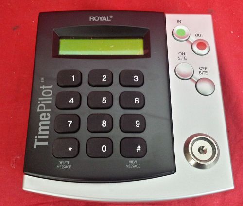 Royal Time Pilot System Full Featured Electronic Time Attendance System Used