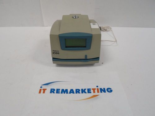 Pyramid 3500 time clock machine / payroll recorder for sale