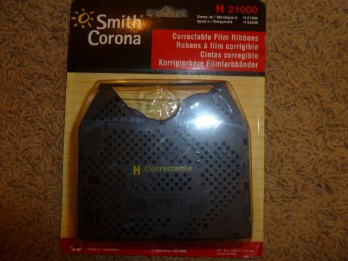 SMITH CORONA H21000 Correctable Film Ribbons Black 2-Pack (H21500/H63446/H67108)