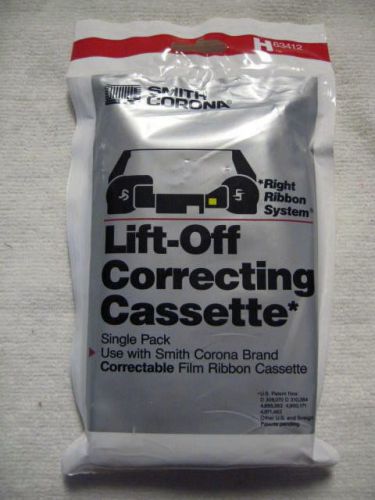 SMITH CORONA Lift-Off Correcting 1 Cassette (H63412) Right Ribbon NEW