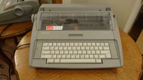 Portable, lightweight Brother SX-4000 Typewriter NEW RIBBON &amp; CORRECTION TAPE