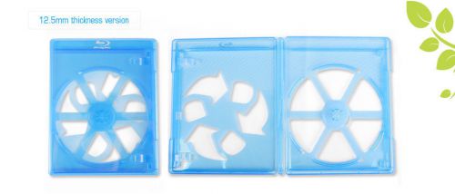 10 blu ray replacement cases, single disc, standard 12mm width for sale