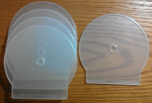 5 CD DVD Blu-Ray Clear Clamshells