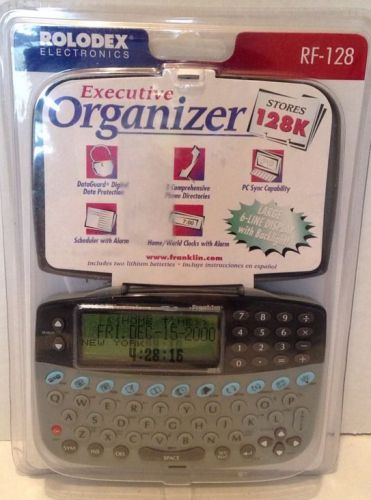 Rolodex Personal organizer RF- 128 Brand New Factory Sealed in Package