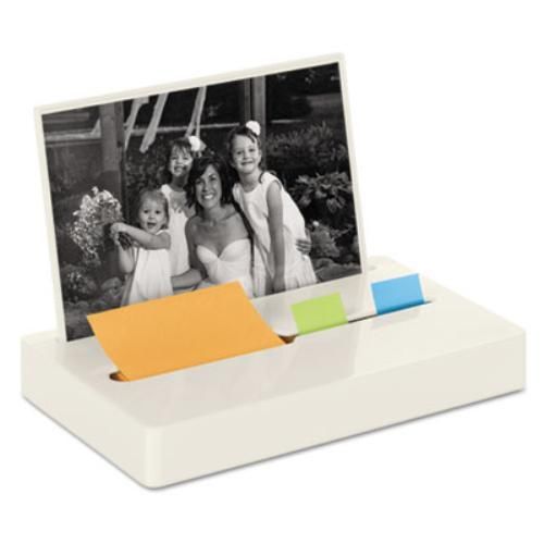 3m PH100WH Pop-up Note/flag Dispenser Plus Photo Frame With 3 X 3 Pad, 50 1&#034;